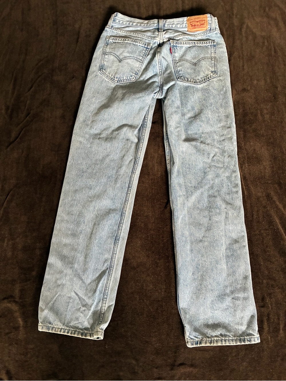 Levi’s Light Wash Straight-Leg Jeans size 27 Low Pro Straight - Picture 4 of 4